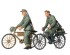 preview Сборная модель 1/35 Немецкие солдаты с велосипедами Тамия 35240