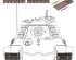 preview Збірна модель 1/35 Робочі траки танка Королівський Тигр Gg26/800/300 Rye Field Model RFM 3032