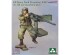 preview Збірна модель 1/16 Фігура Танкіст армії США WW2 з кулеметом 50 калібру (Limited Edition) Takom 1025