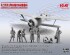 preview Scale model 1/48 Luftwaffe I-153 aircraft with pilots and ground crew ICM 48094