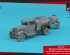preview Збірна модель 1/144 Радянський паливозаправник БЗ-42 на шасі ГАЗ-АА з одноосьовим причепом-цистерною Armory Models Group 14207