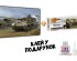 preview Scale model 1/35 Tank Pz.Kpfw.VI Sd.Kfz.182 Tiger II (Henschel, produced in 1944) with zimmerit + Acrylic paint set for German armored vehicles