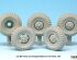 preview U.S. M37 Cargo truck Sagged Wheel set ( for Roden 1/35)