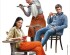 preview Scale model 1/35 Figures Visitors of the modern cafe No. 1 MiniArt 38085