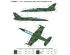 preview Foxbot 1:72 Маски пиксельного камуфляжа на самолет L-39M1 “синий 79” ВВС Украины
