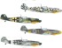 preview Сборная модель 1/72 Самолет Мессершмитт Bf 109G-2 Эдуард 70156