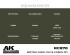 preview Alcohol-based acrylic paint British Dark Olive Green PFI AK-interactive RC870