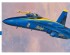 preview Збірна модель 1/72 Літак Blue Angels F/A-18A Hornet Hasegawa 00440