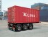 preview Scale model 1/24 Container trailer Tecnokar 20 Italeri 3887