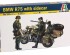 preview Збірна модель 1/35 Мотоцикл BMW R75 з коляскою Italeri 0315