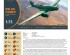 preview Збірна модель 1/72 Літак de Havilland DH.88 Comet (повітряна гонка на приз МакРобертсона) Clear Prop 72051