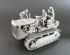 preview American heavy tractor with towing winch and crew figures