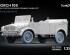 preview Набор колес Extra Gelände на диске v2 для Horch 108 от ICM, Tamiya ScaleX WW-35028
