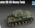 preview Assembly model 1/72 soviet tank KV-85 Trumpeter 07127