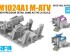 preview Сборная модель 1/48 Американский бронеавтомобиль МРАП M1240A1 M-ATV (с полным интерьером ) РФМ 4801