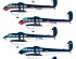 preview Сборная модель 1/48 Ближнемагистральный авиалайнер DH.89 Dragon Rapide “Rothmans' Devils” Armory