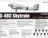 preview Scale model 1/48 C-48C Skytrain Transport Aircraft Trumpeter 02829