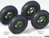 preview US M54A2 Cargo Truck Sagged Front wheel set)2)- Military type( for AFV club 1/35)