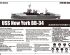 preview Збірна пластикова модель 1/350  Лінкор USS New York BB-34 Trumpeter 05339