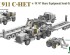 preview Збірна модель 1/72 M911 C-HET з напівпричепом для важкого обладнання M747 Takom 5024