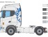 preview Збірна модель 1/24 вантажний автомобіль / тягач Scania 770 S V8 &quot;White Cab&quot; Italeri 3965