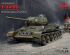 preview Scale model 1/35 tank T-34-85 ICM 35367