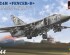 preview Сборная модель 1/144 Тактический фронтовой бомбардировщик Су-24М украинский современный «пиксельный»