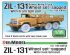 preview ZIL-131 Sagged wheel set with Correct Grill parts 