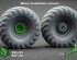 preview Набір коліс (з деформацією) для ГаЗ-66 від Trumpeter ScaleX WM 35005S
