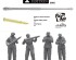 preview Збірна модель 1/35 САУ Sd.Kfz.164 Nashorn Рання/Командна версія з 4 фігурками Border Model BT-024