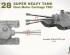 preview Сборная модель 1/35 Сверхтяжелый танк Т28 (самоходная артиллерийская установка Т95) Takom 2209