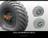 preview Набор спущенных колес для ЗиЛ-157 / БТР-152  (2шт) включает фототравление