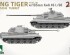 preview Сборная модель 1/35 Немецкий танк Королевский Тигр Porsche с пушкой 105-mm KwK 46 L/68 Таком 2178