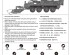 preview Scale model 1/35 M1132 Stryker Engineer Squad Vehicle w/SMP-Surface Mine Plow/AMP Trumpeter 01575