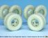 preview US M54A2 Cargo Truck Sagged Rear wheel set- Standard loaded ( for AFV club 1/35)