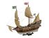 preview Scale model 1/72 Golden Hind Galleon with Airfix Figures A09258V