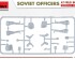 preview Збірна модель 1/35 Фігури Радянські офіцери на польовому брифінгу (Special Edition) MiniArt 35365