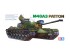 preview Scale model 1/35 American tank M48A3 Patton Tamiya 35120