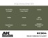 preview Акрилова фарба на спиртовій основі Field Green / Зелене поле FS 34097 AK-interactive RC904