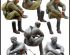 preview Soviet soldier on rest . WW2 . Set-3