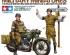 preview Scale Model 1/35 British Motorcycle BSA M20 with Military Police Tamiya 35316