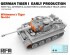preview Збірна модель 1/35 Танк Тигр I раннього випуску з повним інтер'єром, прозорими деталями та робочими траками Rye Field Model RM-5025
