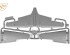 preview Збірна модель 1/72 літак H-75N Hawk Clear Prop 72022