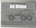 preview Сборная модель 1/35 Южноафриканская 155-мм самоходная гаубица G6 Rhino Таком 2052