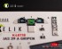 preview Jas-39 A декаль інтер'єр для комплекту Italeri 1/48 KELIK K48118
