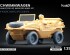 preview Набор колес (с деформацией) для Schwimmwagen Gelände v2 (200-16) для Italeri, Tamiya, AFV club