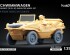 preview Набор колес (с деформацией) для Schwimmwagen Englebert (5.25-16) от Italeri, Tamiya, AFV club ScaleX