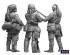 preview Збірна модель 1/35 Фігура Набір Мохікани - індіанські війни, XVIII століття MasterBox 35232