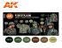 preview VIETNAM GREEN AND CAMOUFLAGE COLORS	 / Набор цветов армии США во Вьетнаме