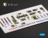 preview A6M3 Zero 3D interior decal for Tamiya 1/72 KELIK K72049